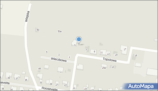 Nowogard, Topolowa, 23a, mapa Nowogard