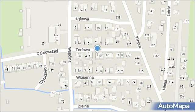 Ostrowiec Świętokrzyski, Torfowa, 8, mapa Ostrowiec Świętokrzyski