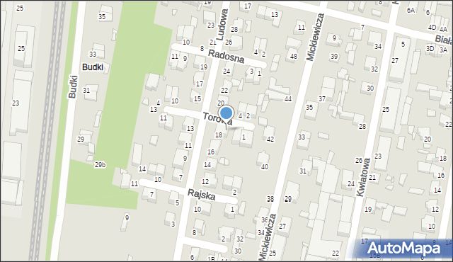 Piotrków Trybunalski, Torowa, 5, mapa Piotrków Trybunalski