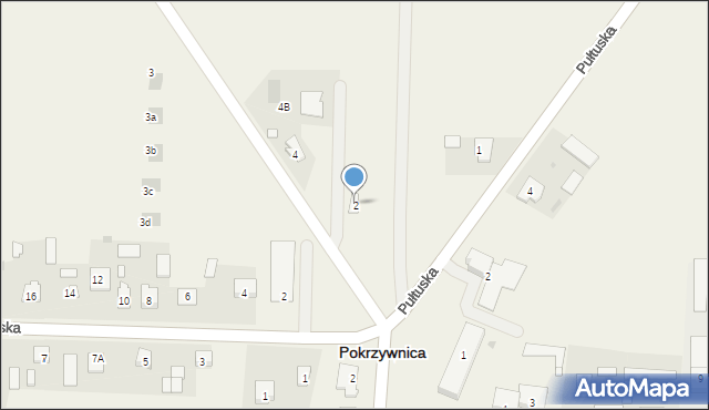 Pokrzywnica, Topolowa, 2, mapa Pokrzywnica