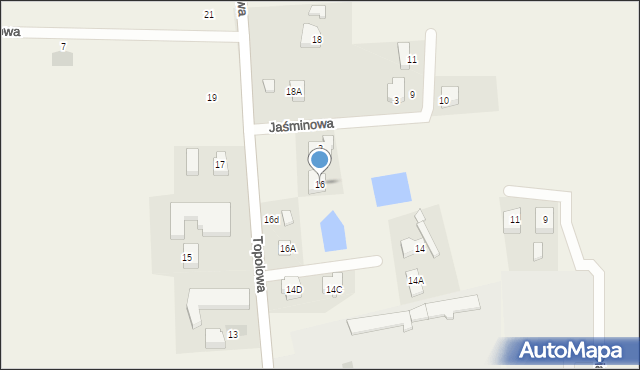 Przodkowo, Topolowa, 16, mapa Przodkowo