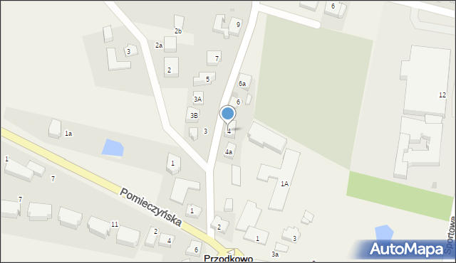 Przodkowo, Topolowa, 4, mapa Przodkowo