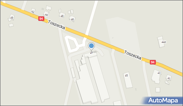 Pyskowice, Toszecka, 47, mapa Pyskowice