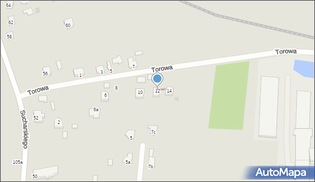 Ropczyce, Torowa, 12, mapa Ropczyce