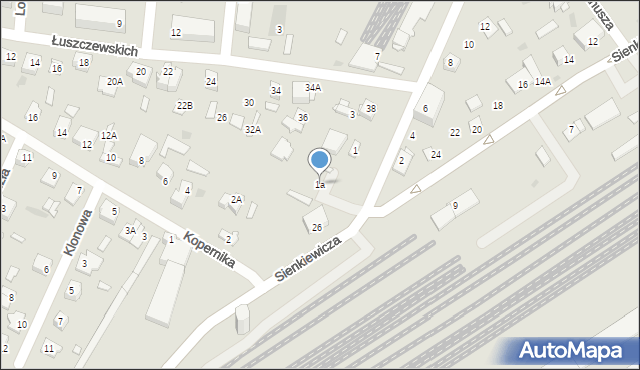 Sochaczew, Towarowa, 1a, mapa Sochaczew