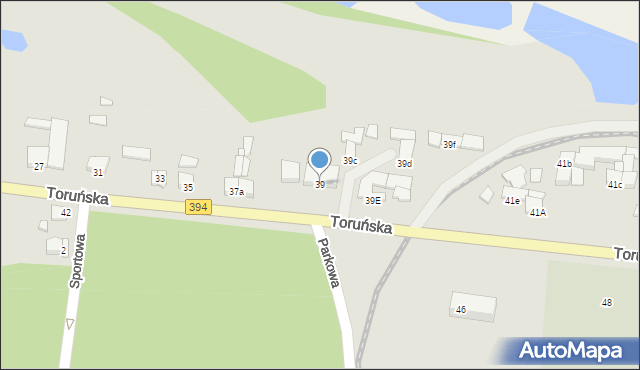 Solec Kujawski, Toruńska, 39, mapa Solec Kujawski