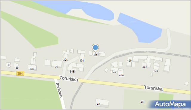 Solec Kujawski, Toruńska, 39f, mapa Solec Kujawski