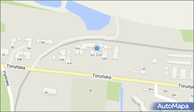 Solec Kujawski, Toruńska, 41d, mapa Solec Kujawski