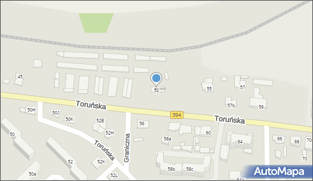 Solec Kujawski, Toruńska, 51, mapa Solec Kujawski