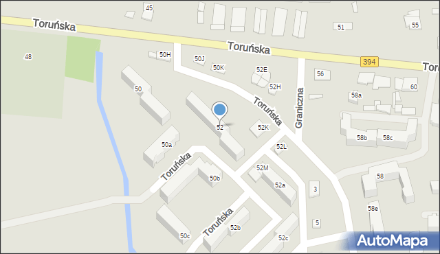 Solec Kujawski, Toruńska, 52, mapa Solec Kujawski