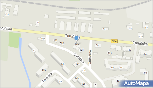 Solec Kujawski, Toruńska, 52E, mapa Solec Kujawski