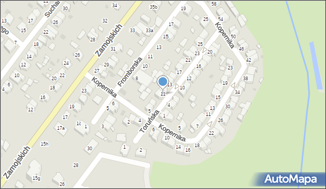 Środa Wielkopolska, Toruńska, 11, mapa Środa Wielkopolska