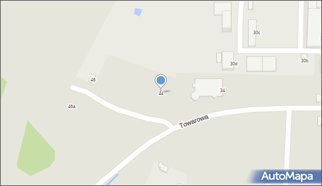 Staszów, Towarowa, 44, mapa Staszów