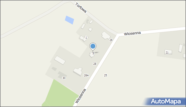 Stok Lacki-Folwark, Torfowa, 3, mapa Stok Lacki-Folwark