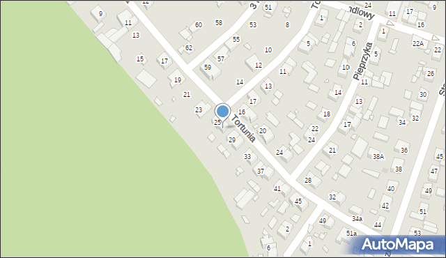 Swarzędz, Tortunia, 27, mapa Swarzędz