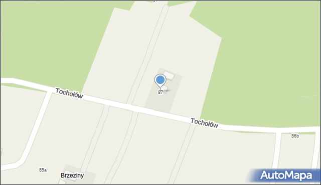 Tochołów, Tochołów, 87, mapa Tochołów