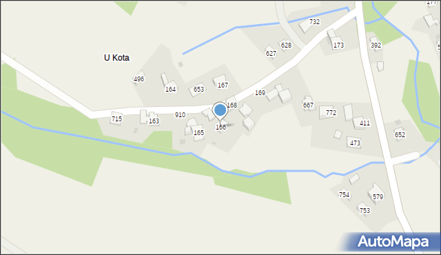 Tokarnia, Tokarnia, 166, mapa Tokarnia