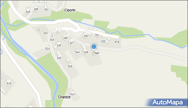 Tokarnia, Tokarnia, 513, mapa Tokarnia