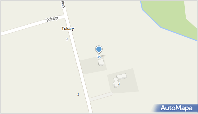 Tokary, Tokary, 3A, mapa Tokary