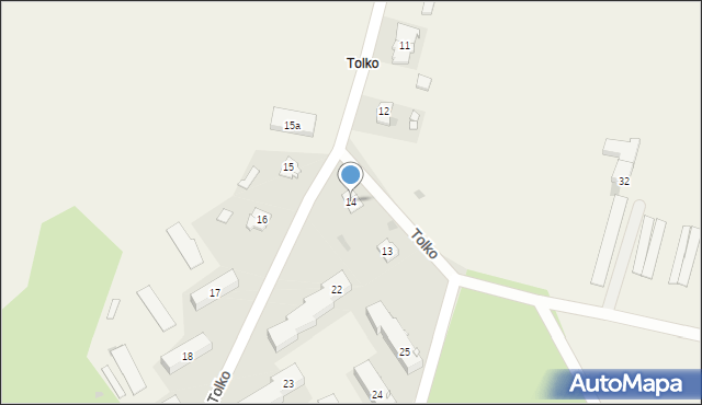 Tolko, Tolko, 14, mapa Tolko