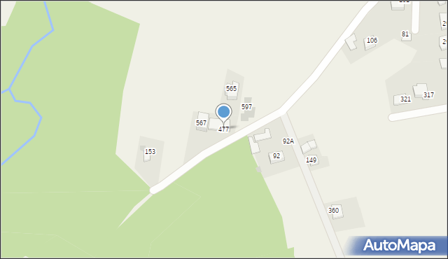 Tomaszkowice, Tomaszkowice, 477, mapa Tomaszkowice