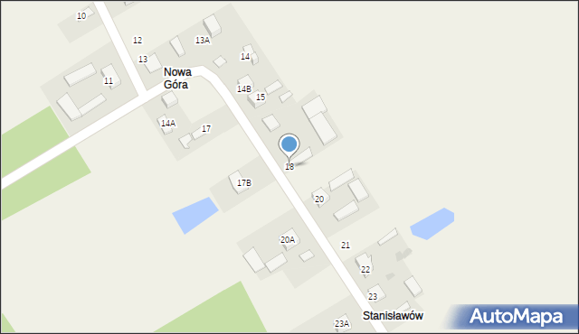 Tomaszów, Tomaszów, 18, mapa Tomaszów