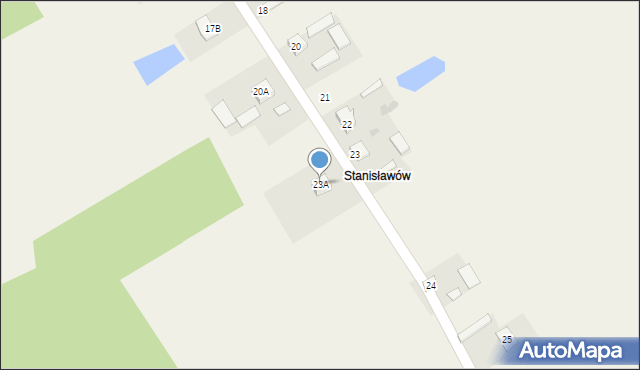 Tomaszów, Tomaszów, 23A, mapa Tomaszów