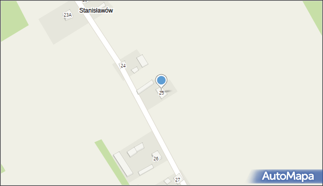 Tomaszów, Tomaszów, 25, mapa Tomaszów