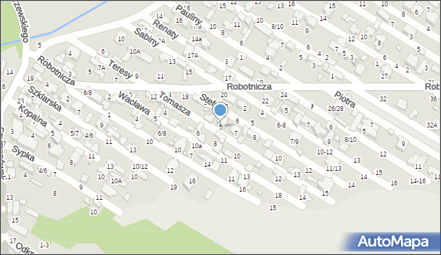 Tomaszów Mazowiecki, Tomasza, 5, mapa Tomaszów Mazowiecki