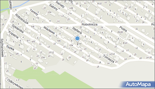 Tomaszów Mazowiecki, Tomasza, 8, mapa Tomaszów Mazowiecki