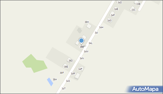 Tomaszowice-Kolonia, Tomaszowice-Kolonia, 38B, mapa Tomaszowice-Kolonia
