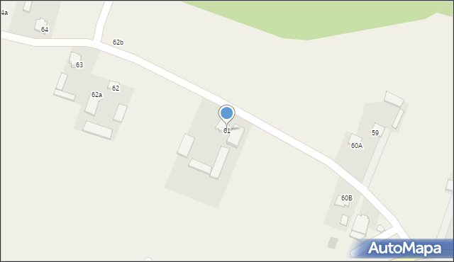 Tomaszowice-Kolonia, Tomaszowice-Kolonia, 61, mapa Tomaszowice-Kolonia