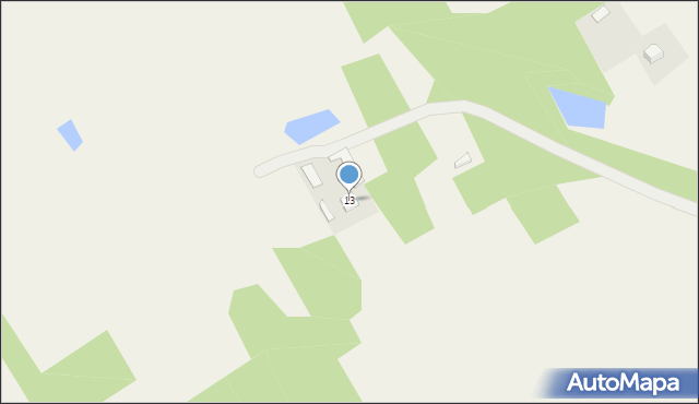 Tomaszówka, Tomaszówka, 13, mapa Tomaszówka