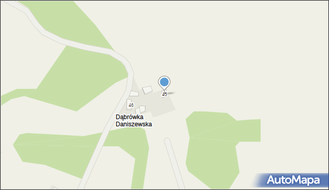 Tomaszówka, Tomaszówka, 45, mapa Tomaszówka