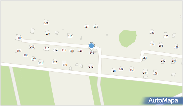 Tomczyce, Tomczyce, 145, mapa Tomczyce