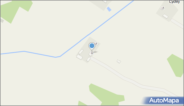 Tomczyn, Tomczyn, 12, mapa Tomczyn