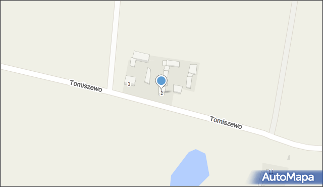 Tomiszewo, Tomiszewo, 2, mapa Tomiszewo