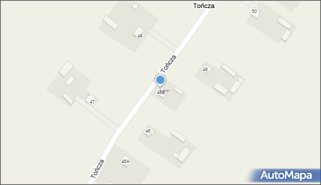 Tończa, Tończa, 46B, mapa Tończa