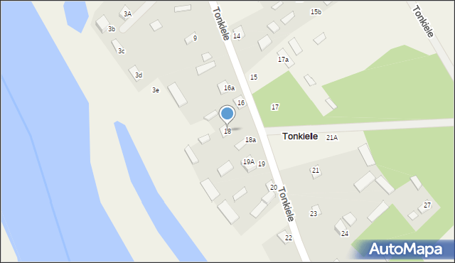 Tonkiele, Tonkiele, 18, mapa Tonkiele