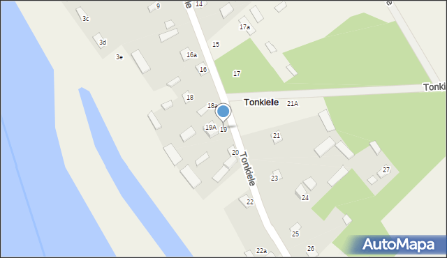 Tonkiele, Tonkiele, 19, mapa Tonkiele