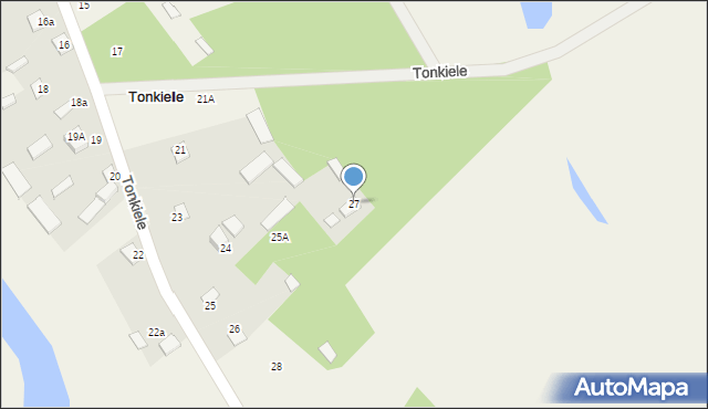 Tonkiele, Tonkiele, 27, mapa Tonkiele