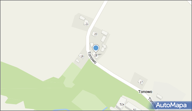 Tonowo, Tonowo, 18, mapa Tonowo