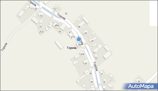 Topola, Topola, 41, mapa Topola