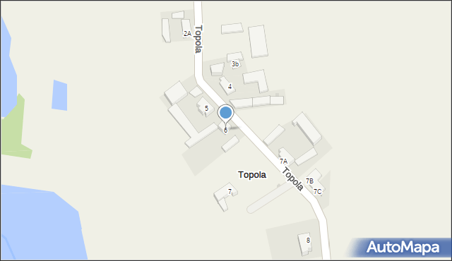 Topola, Topola, 6, mapa Topola