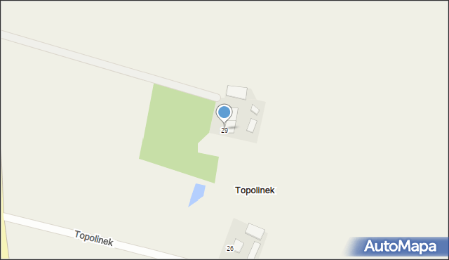 Topolinek, Topolinek, 29, mapa Topolinek