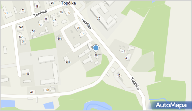 Topólka, Topólka, 39, mapa Topólka