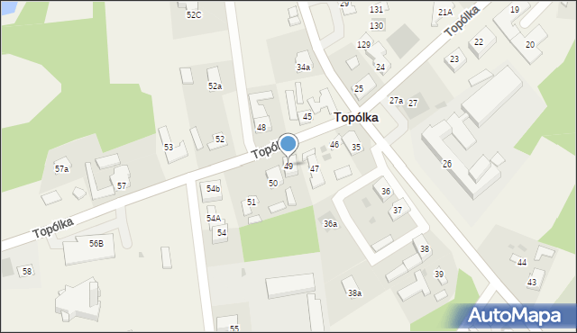 Topólka, Topólka, 49, mapa Topólka