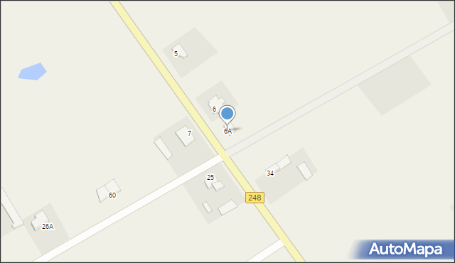 Topolno, Topolno, 6A, mapa Topolno