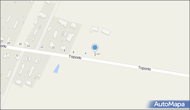 Toporki, Toporki, 2, mapa Toporki