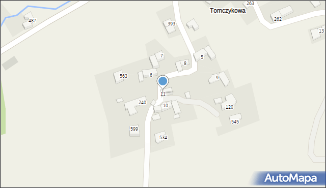 Toporzysko, Toporzysko, 11, mapa Toporzysko